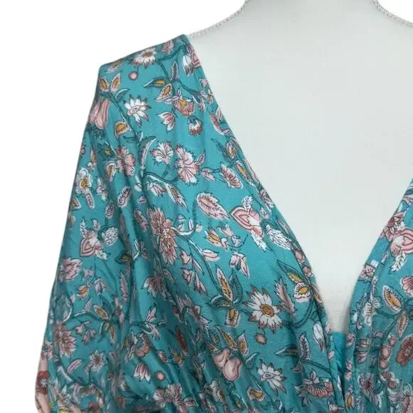 World Market Bohemian Gypsy Maxi Dress - Size S/M - Picture 2 of 4